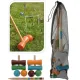 Houten Croquet spel 20 delig
